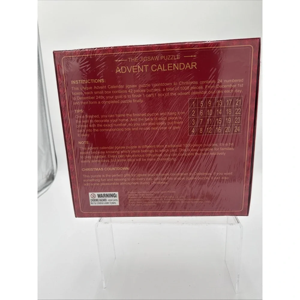 Advent Calendar 1008 Christmas‎ Theme Premium Puzzles